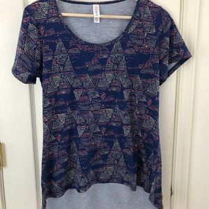 Lularoe Classic Tee Multi-color  Size Small